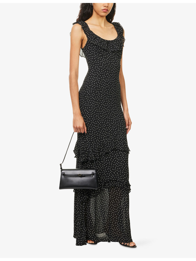 Reformation Tripoli Ruffled Woven Maxi Dress outlook