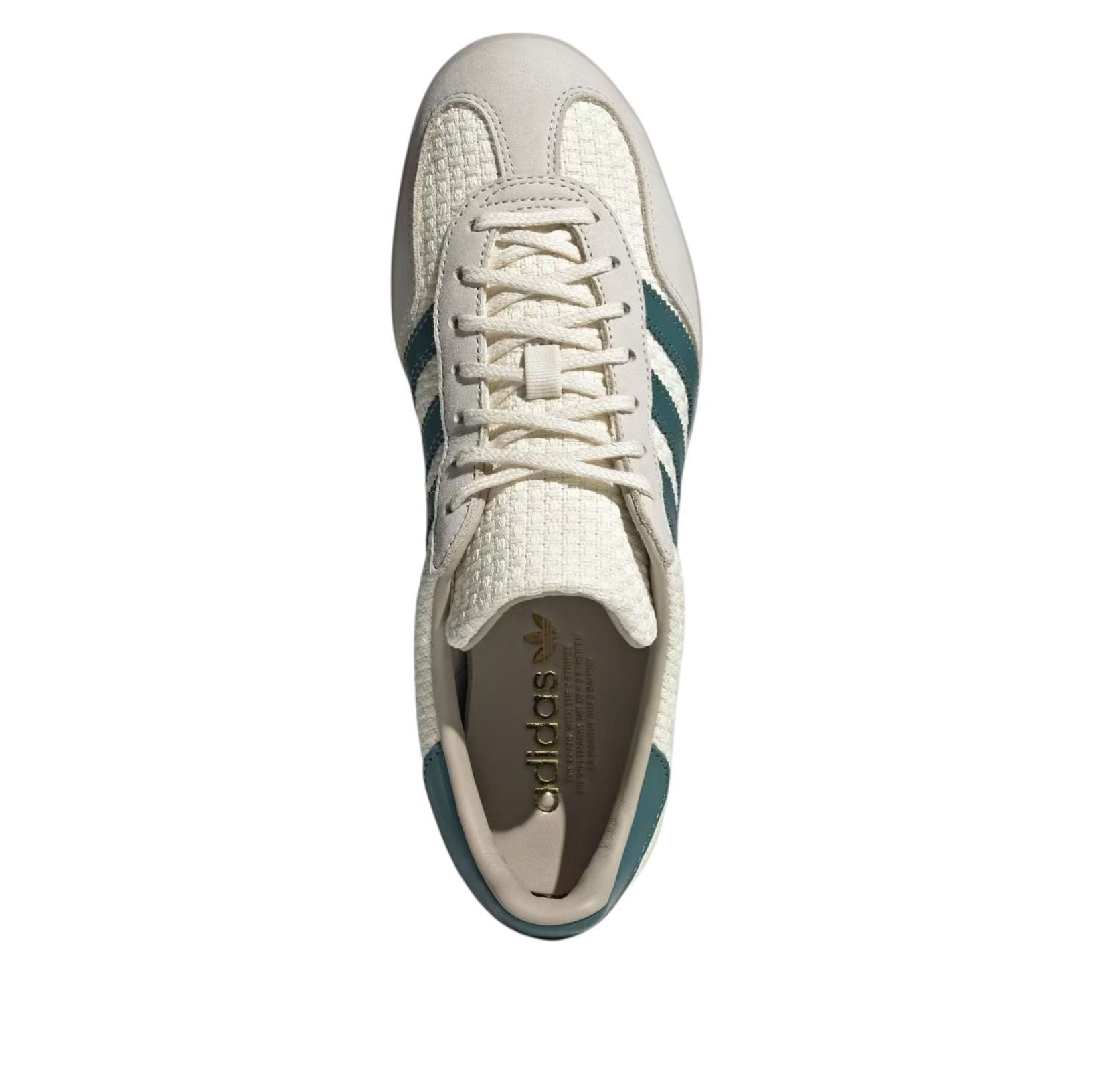 adidas Gazelle Indoor 'Cream White Preloved Teal' JR3837 - 3
