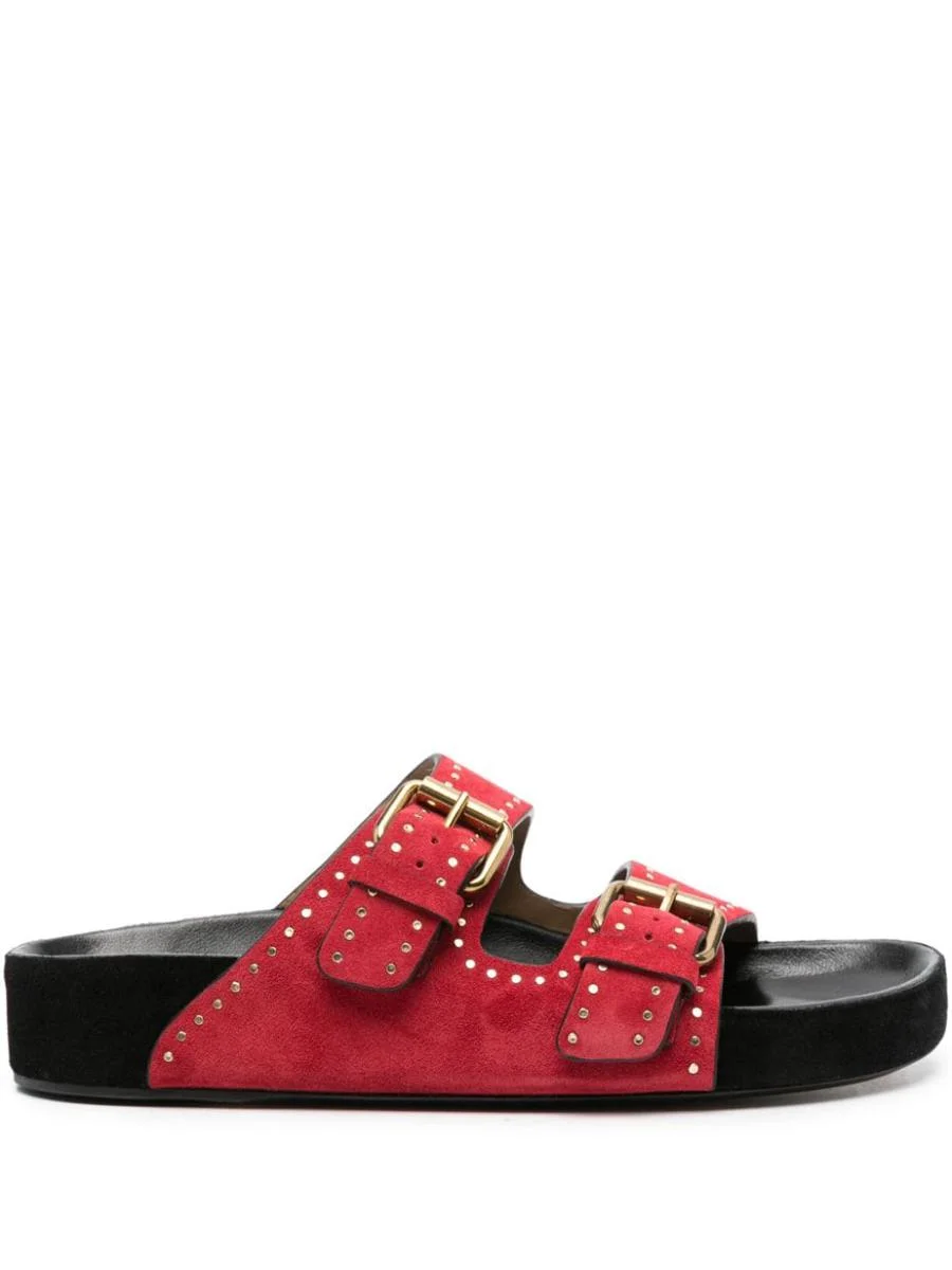 Isabel Marant Lennyo Suede Sandals - 1