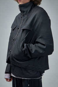 24AW｜kiko kostadinov｜JACKLIGHT JACKET｜44 Kiko Kostadinov Black