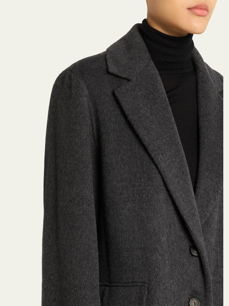 Vince Cashmere-Wool Single-Breasted Coat outlook
