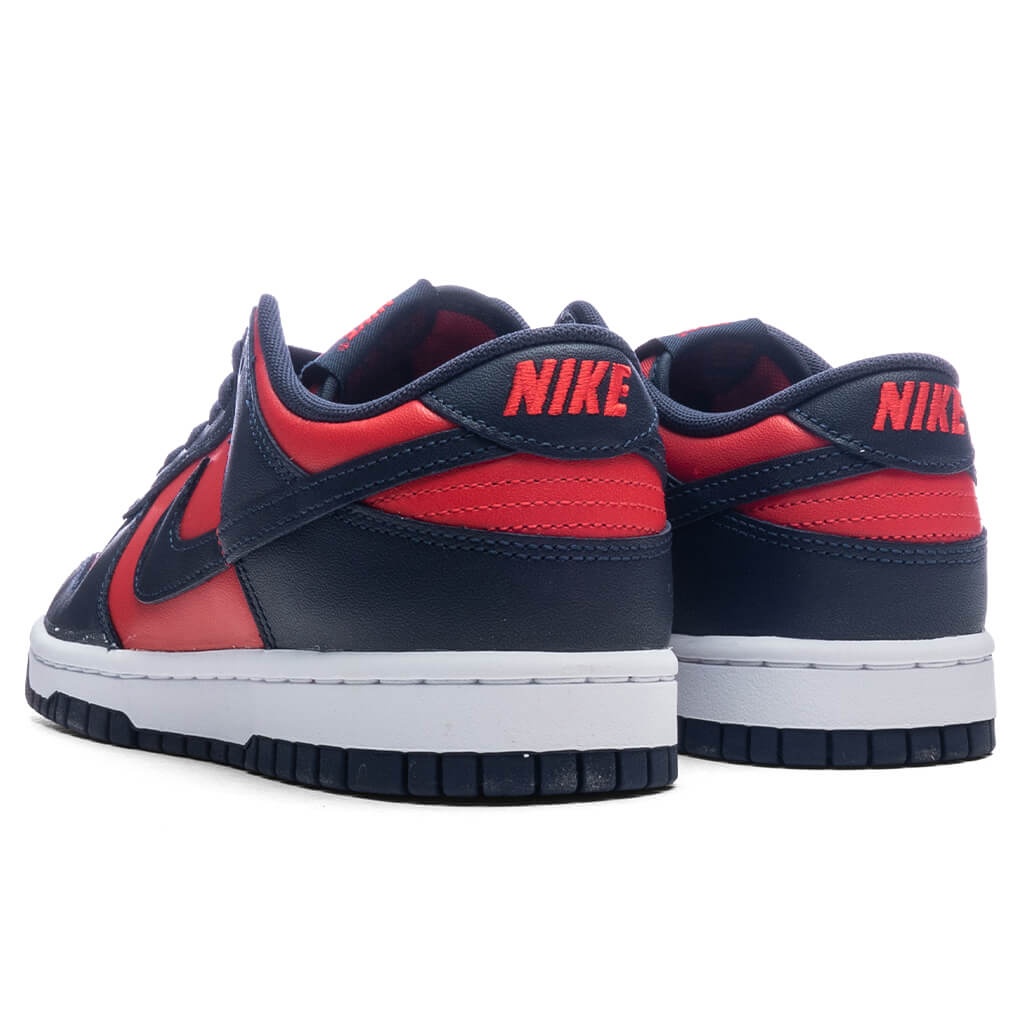 DUNK LOW RETRO - UNIVERSITY RED/OBSIDIAN/WHITE - 3