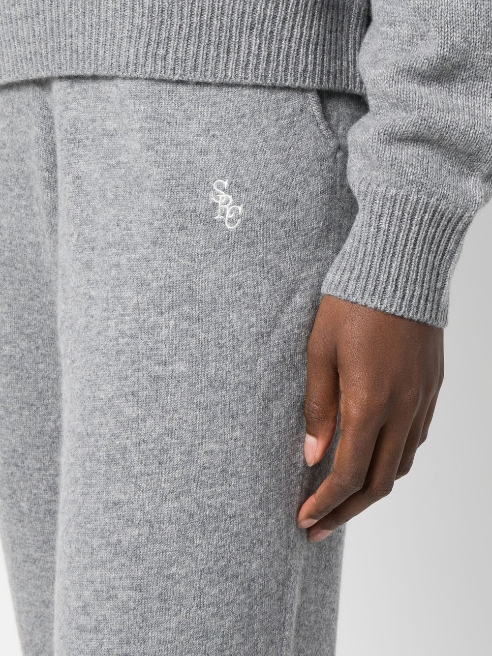 embroidered-logo track pants - 5