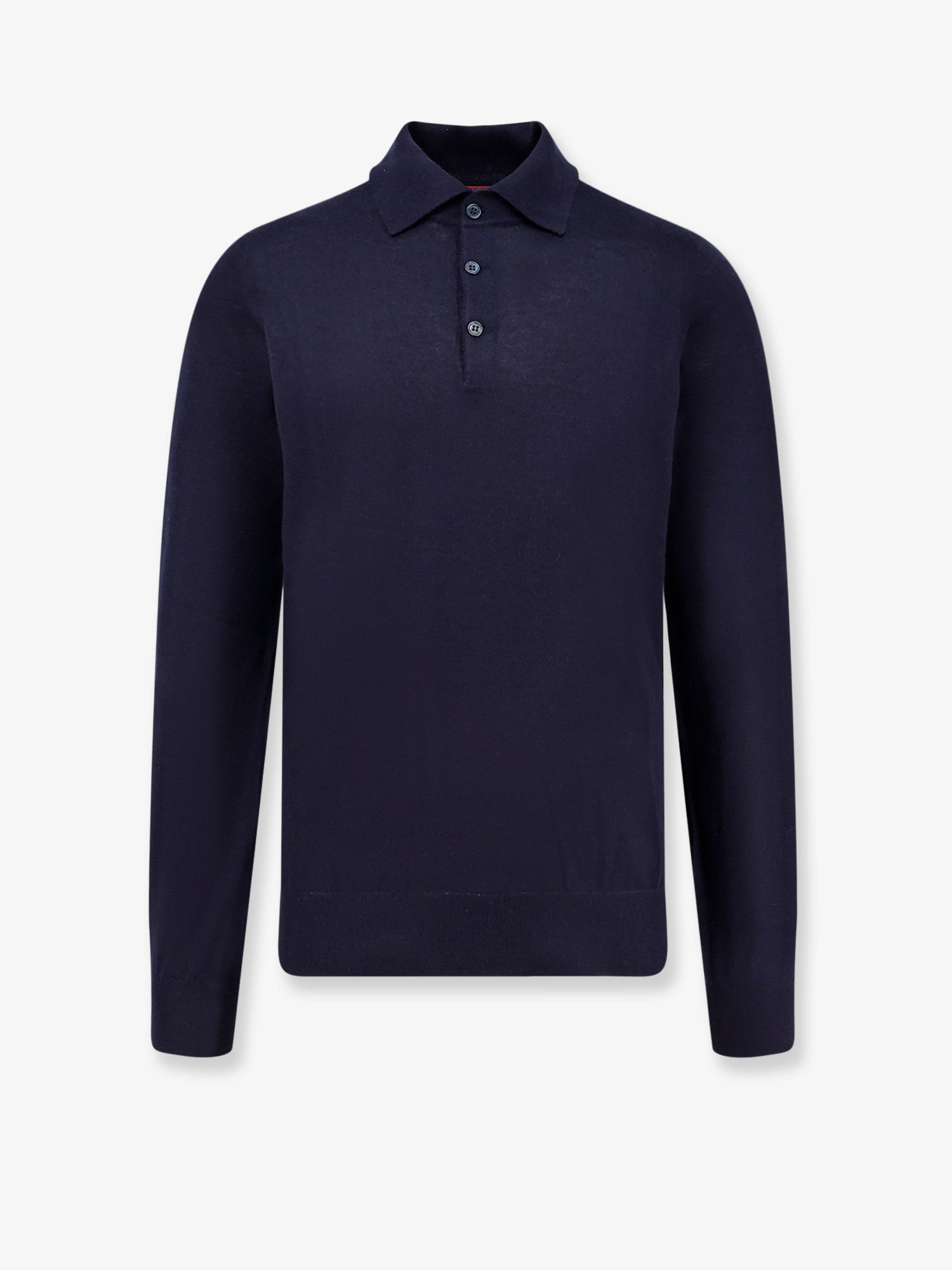 CASHMERE AND COTTON POLO SHIRT - 1