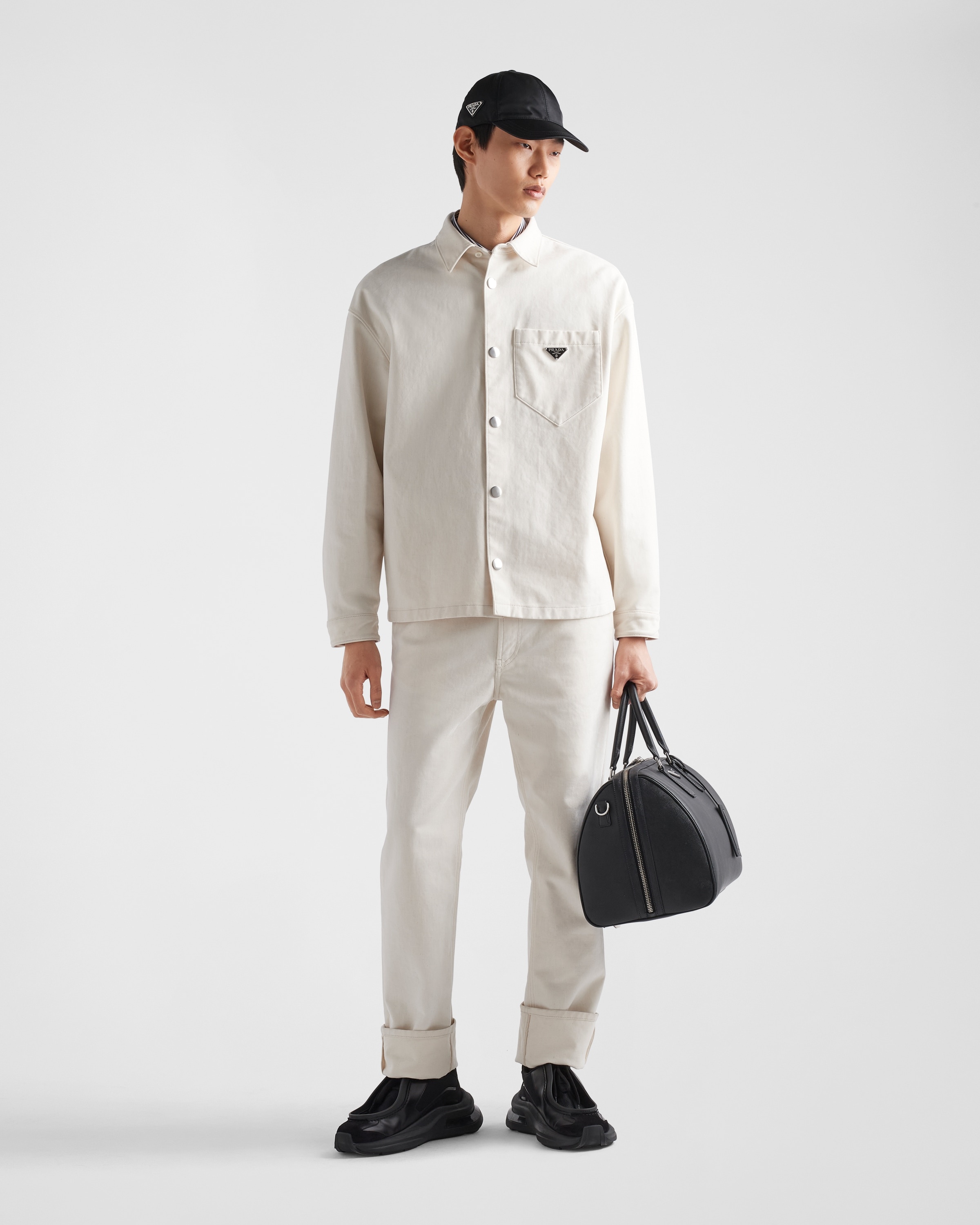 デニム・ジーパン PRADA | Five-pocket pinwale corduroy pants Prada Five-pocket pinwale corduroy pants | REVERSIBLE