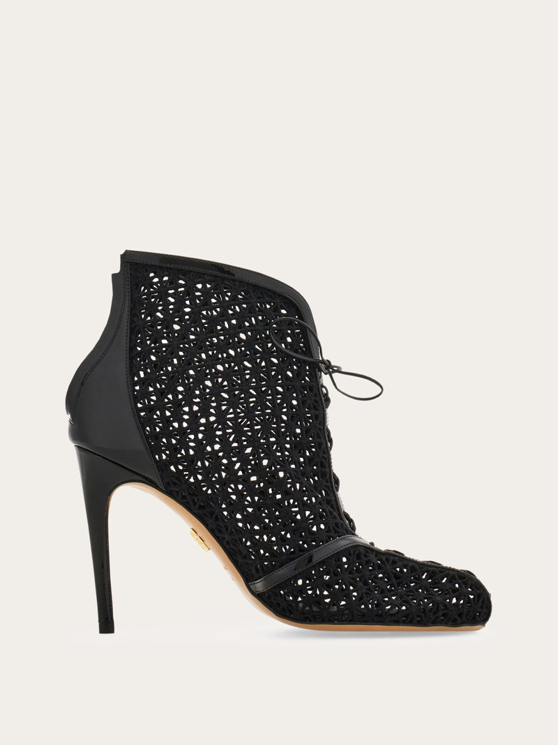 Macramé ankle boot 6