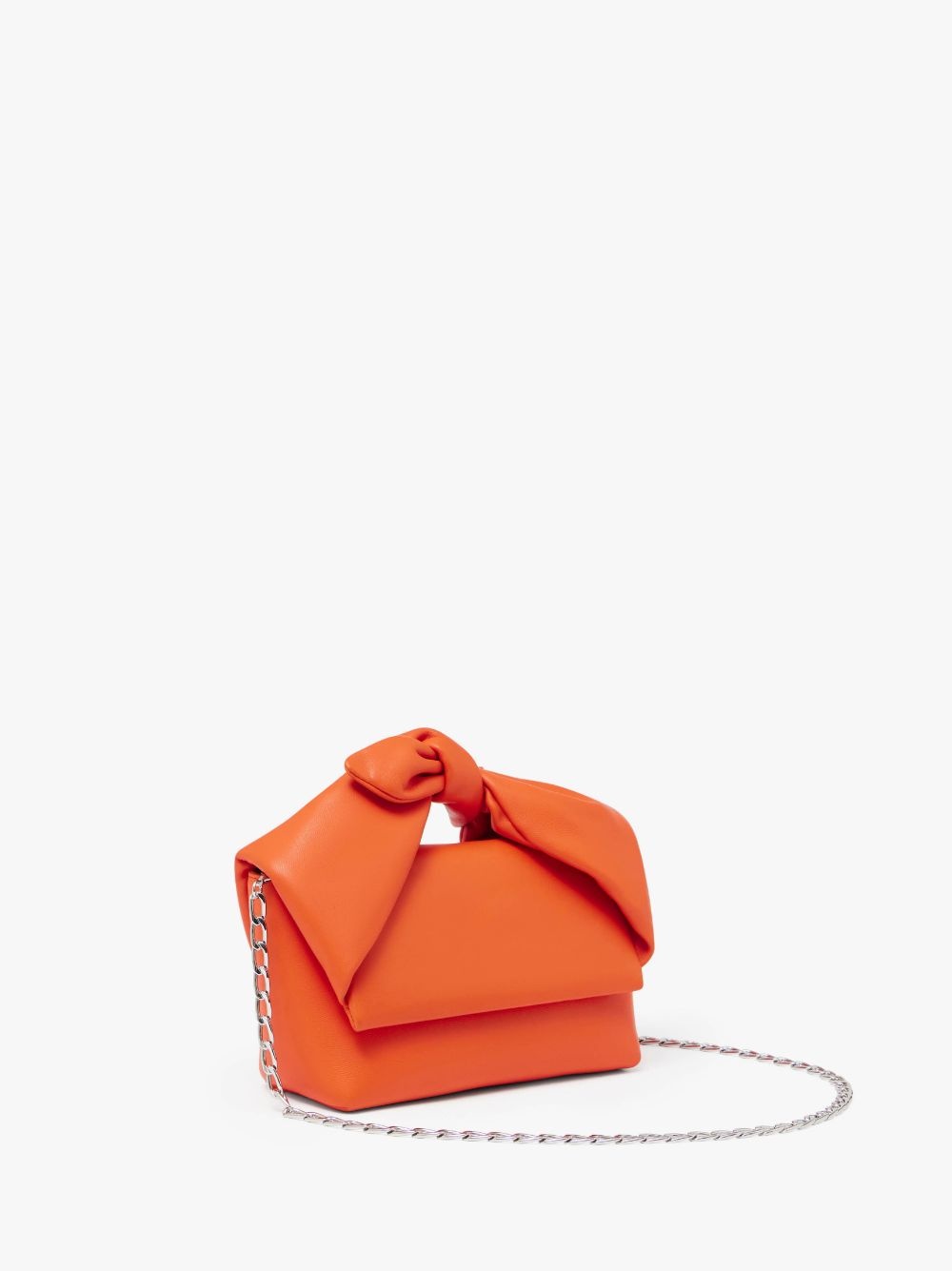 MEDIUM BOW TWISTER - LEATHER TOP HANDLE BAG - 2