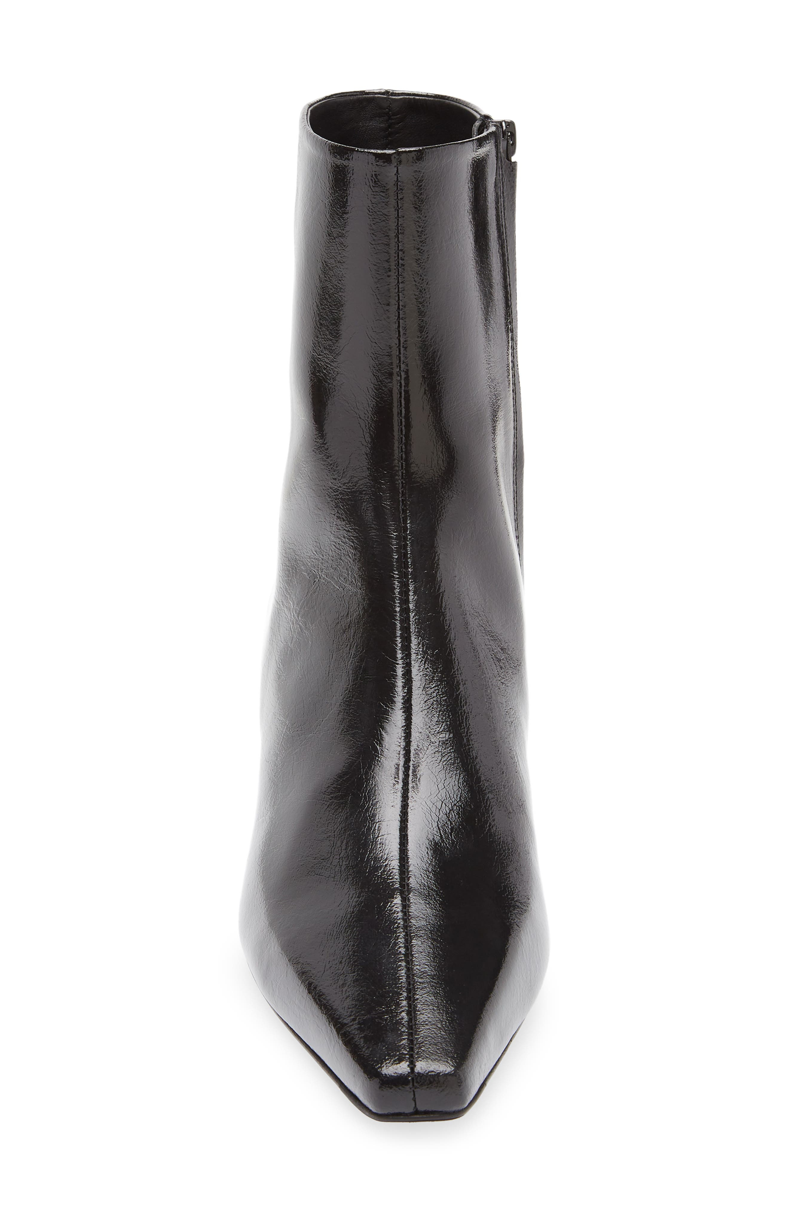 TOTEME Slim Kitten Heel Pointed Toe Bootie in Black at Nordstrom - 4