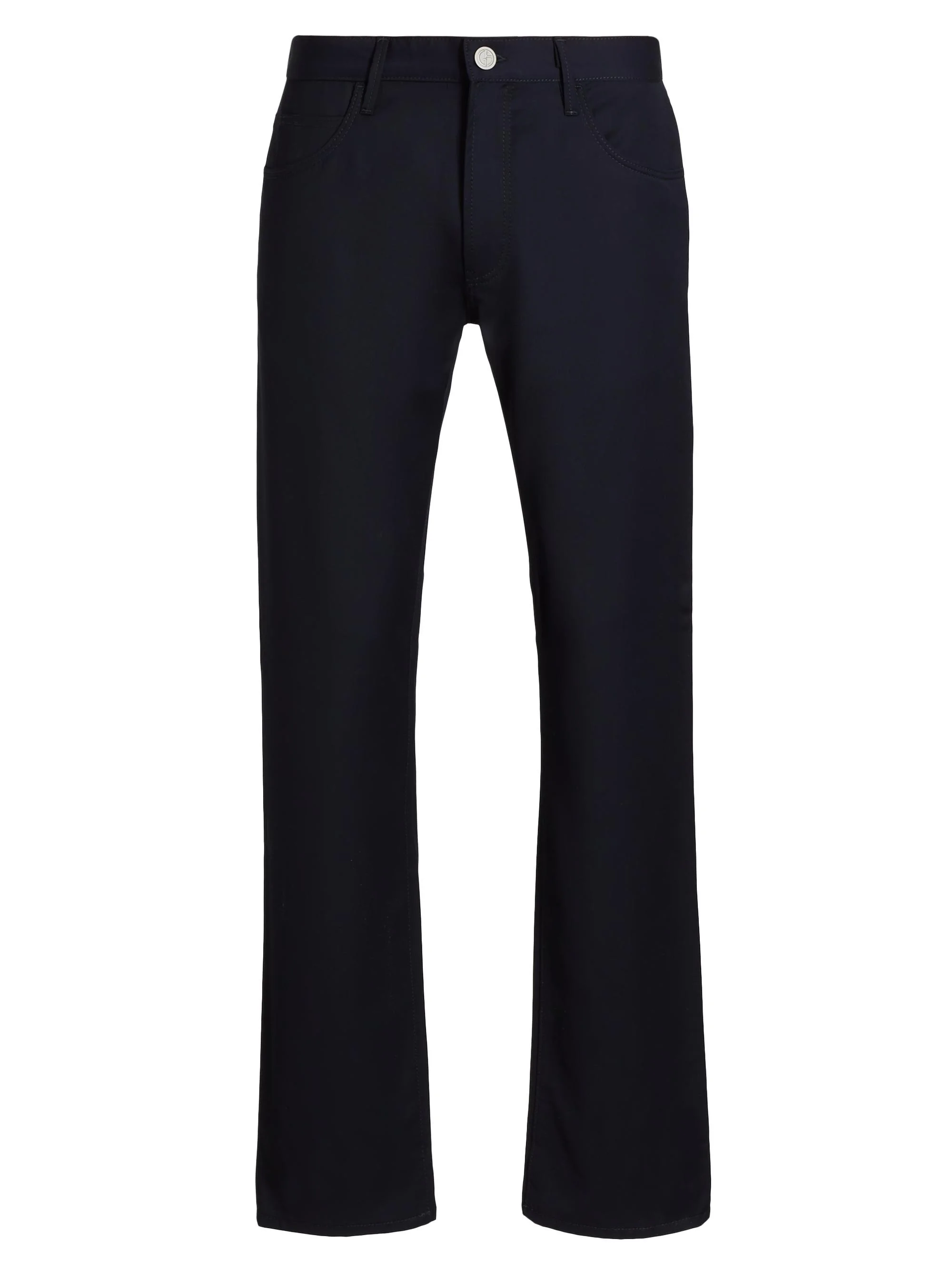 Men's Wool 5-Pocket Pants - Navy - 1
