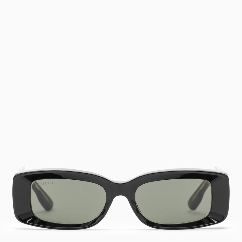 Gucci Rectangular Black Sunglasses Women - 1