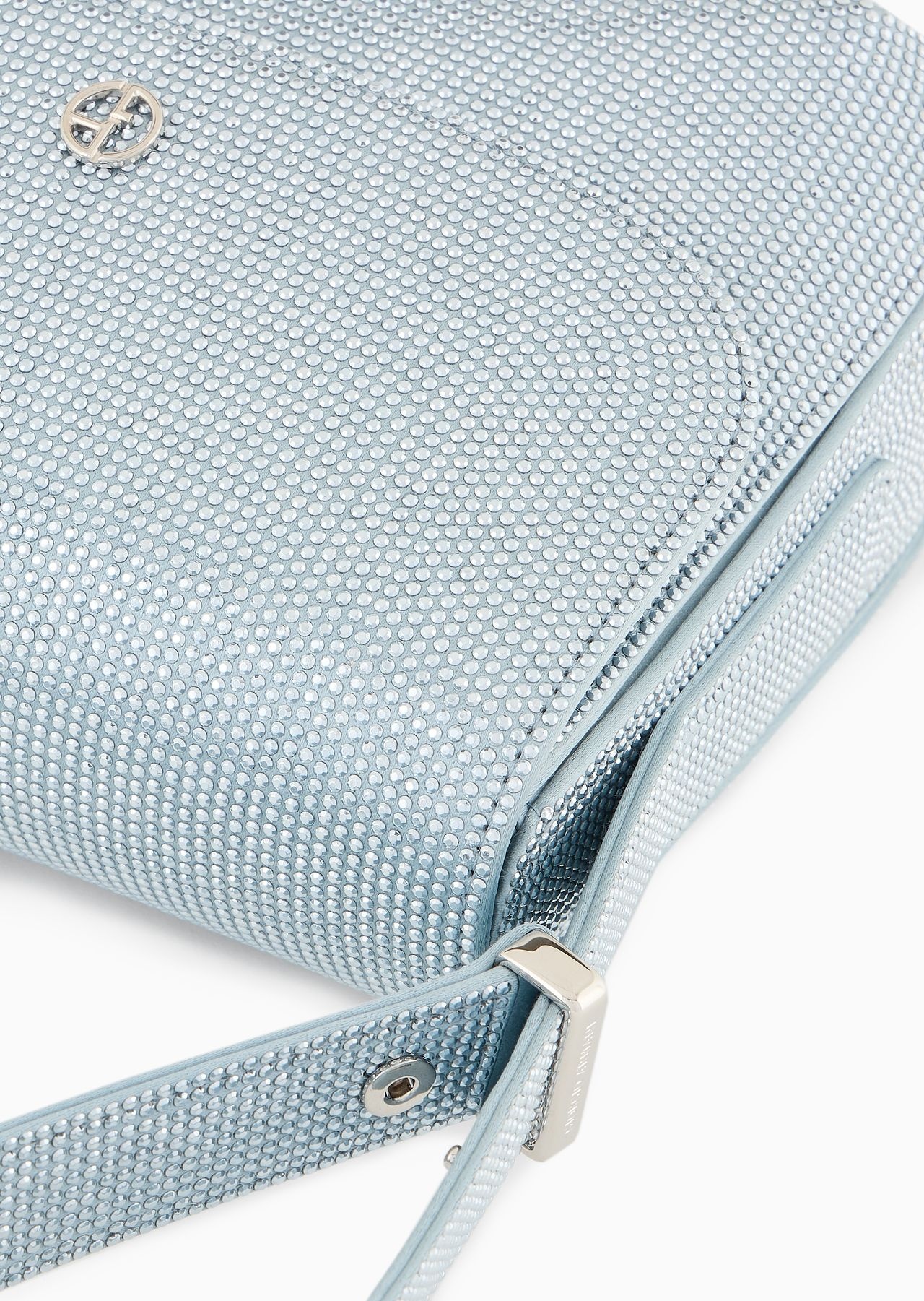 La Prima satin and rhinestone bag - 6