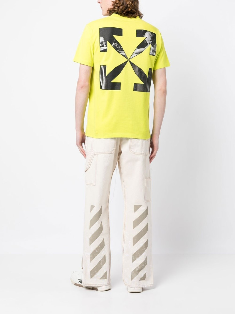Off-White Caravaggio Arrows-print T-shirt outlook