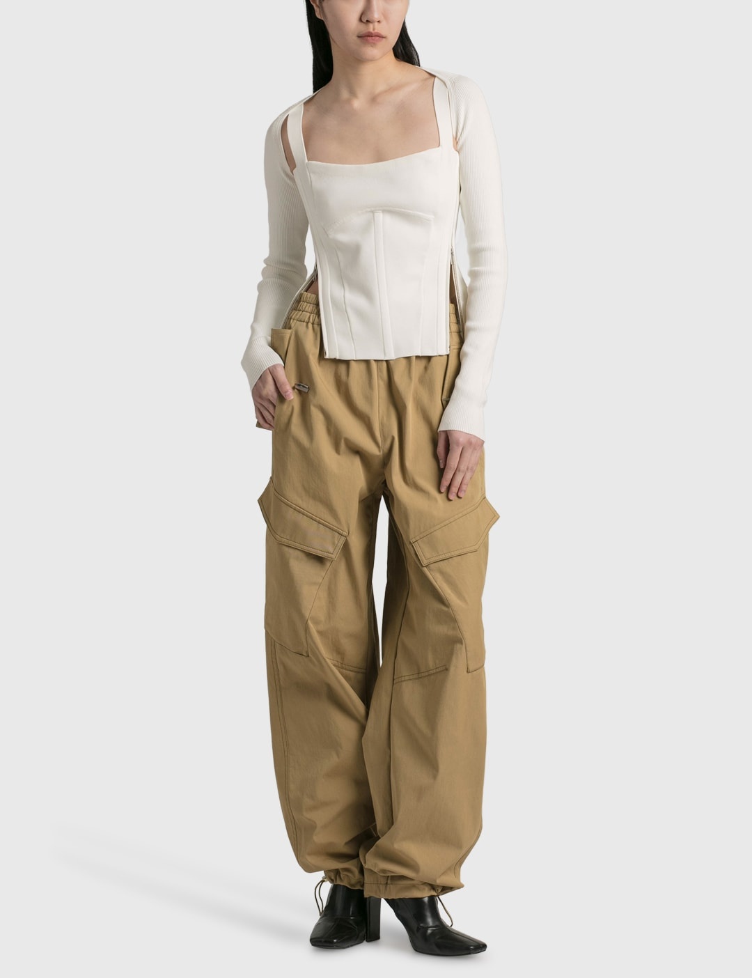 LATCH CARGO PANTS - 4