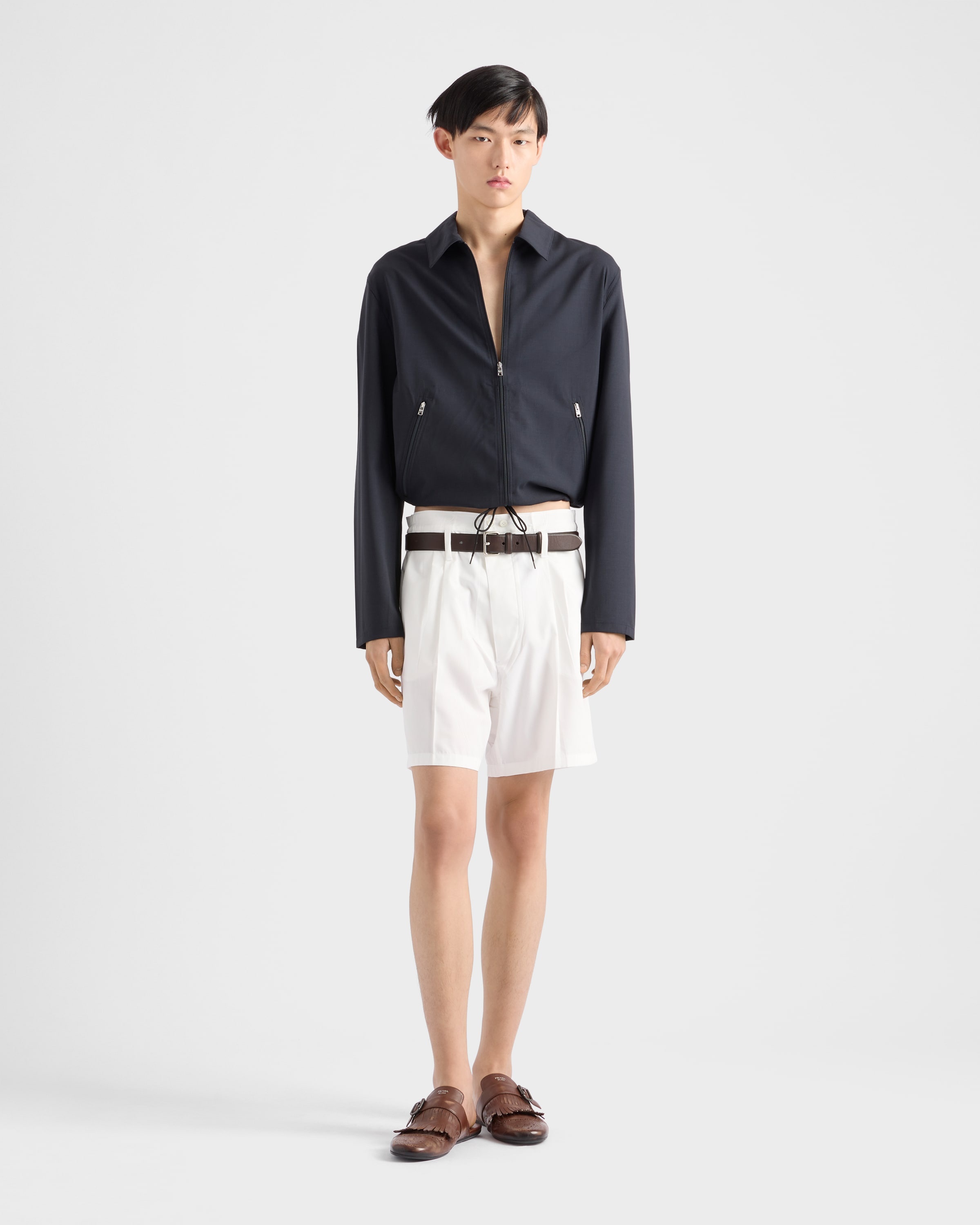 Wool blouson jacket - 2