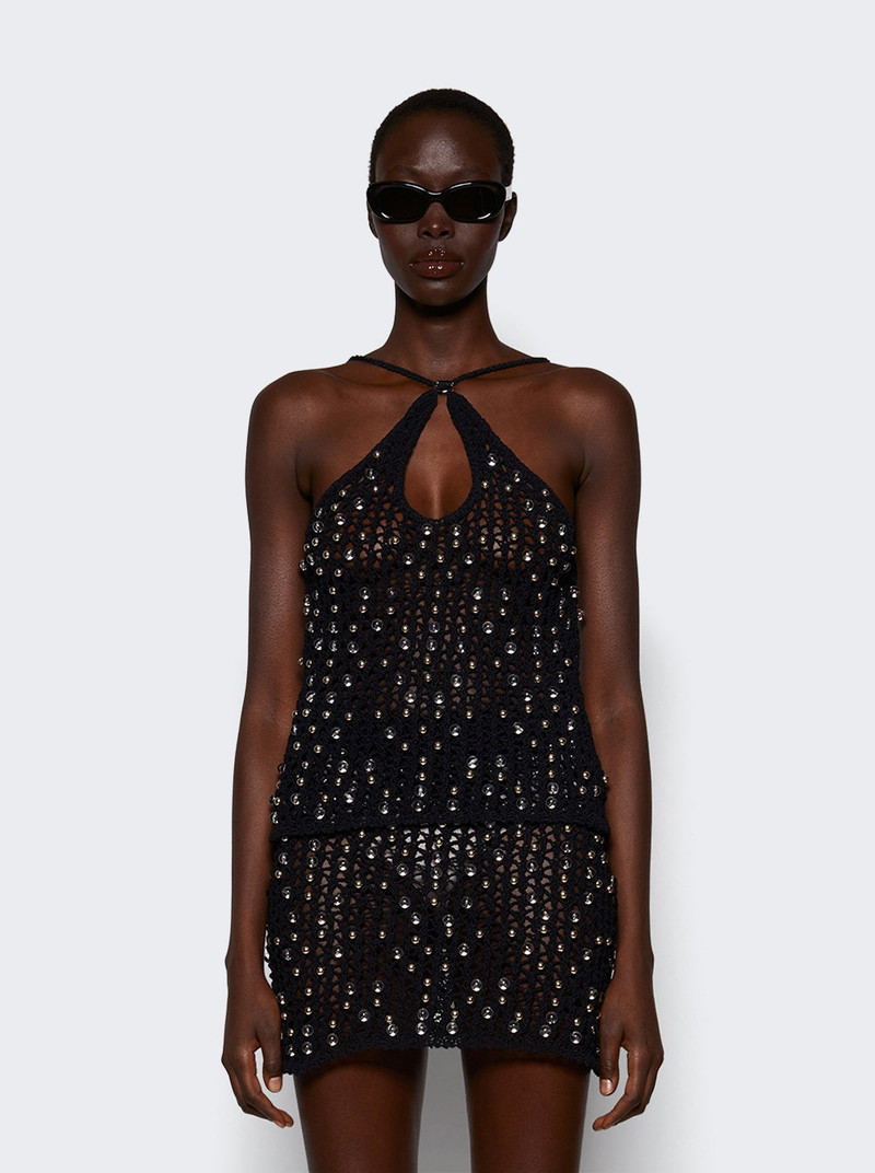 COPERNI Beaded Knitted Top Black outlook