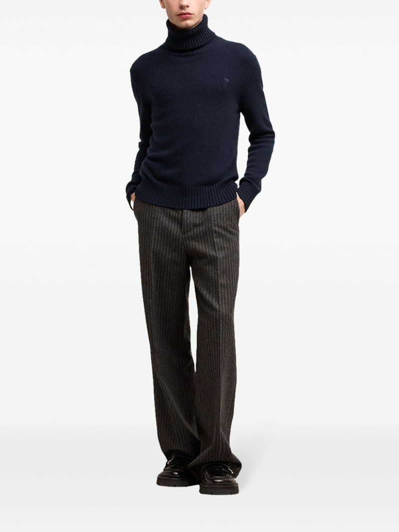 AMI Paris Ami De Coeur cashmere-wool blend jumper outlook