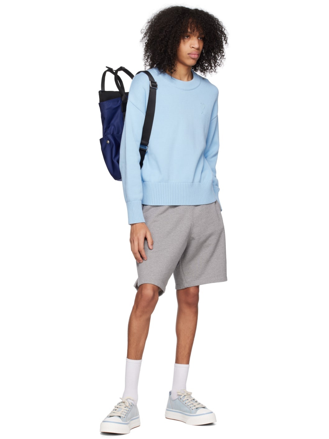 Blue Ami de Cœur Sweater - 4