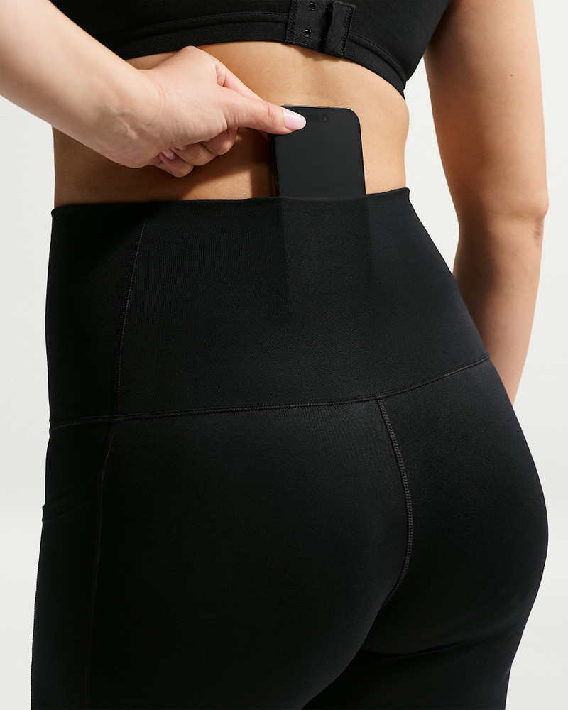 Nike (M) One Women's Dri-FIT High-Waisted 8" Biker Shorts With Pockets (Maternity) 6