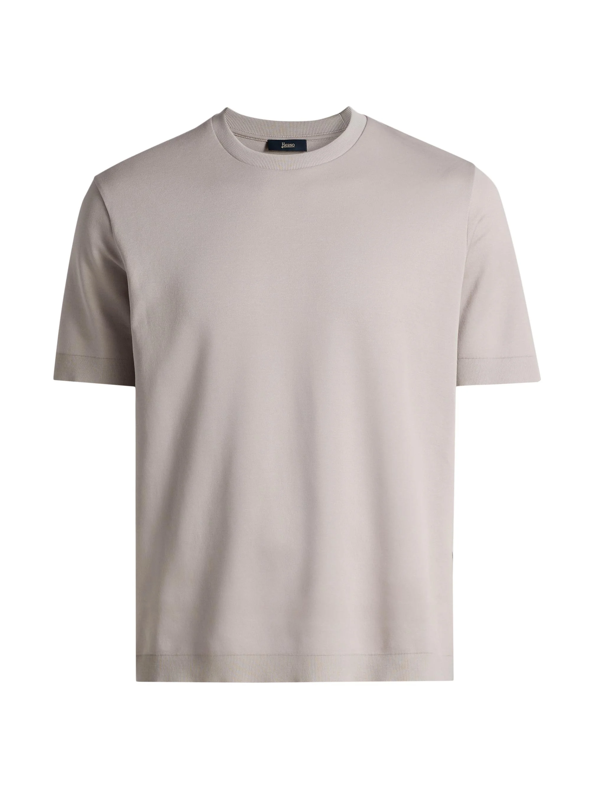 Men's Cotton Jersey Crewneck T-Shirt - Blue Navy - 1