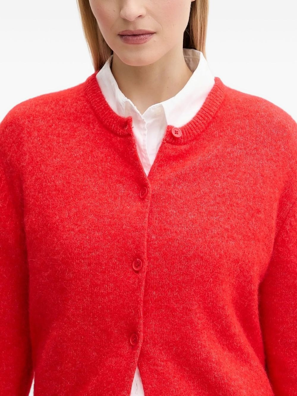 Nor button-front knitted cardigan - 4
