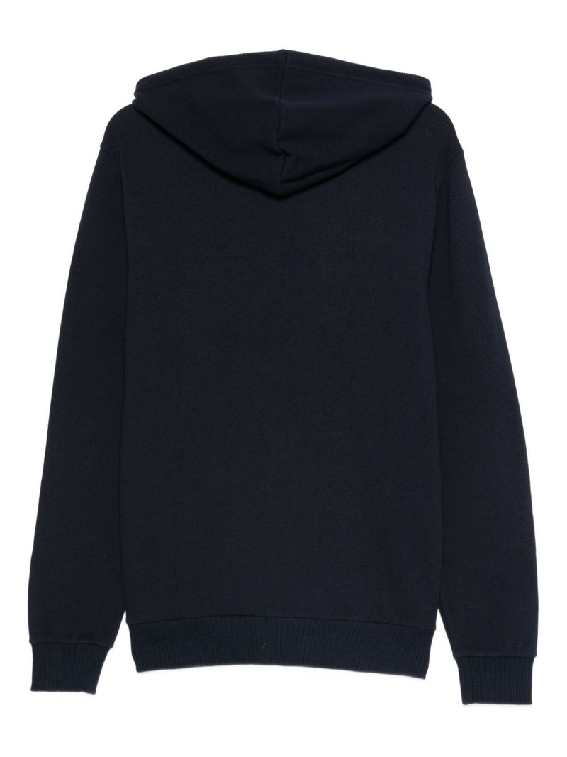 EMPORIO ARMANI zip-up hoodie outlook