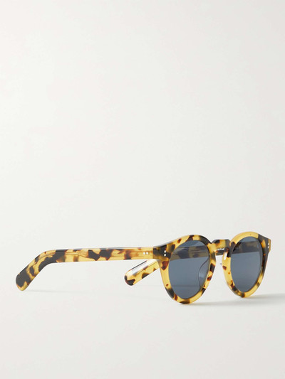 Oliver Peoples Martineaux Round-Frame Tortoiseshell Acetate Sunglasses outlook