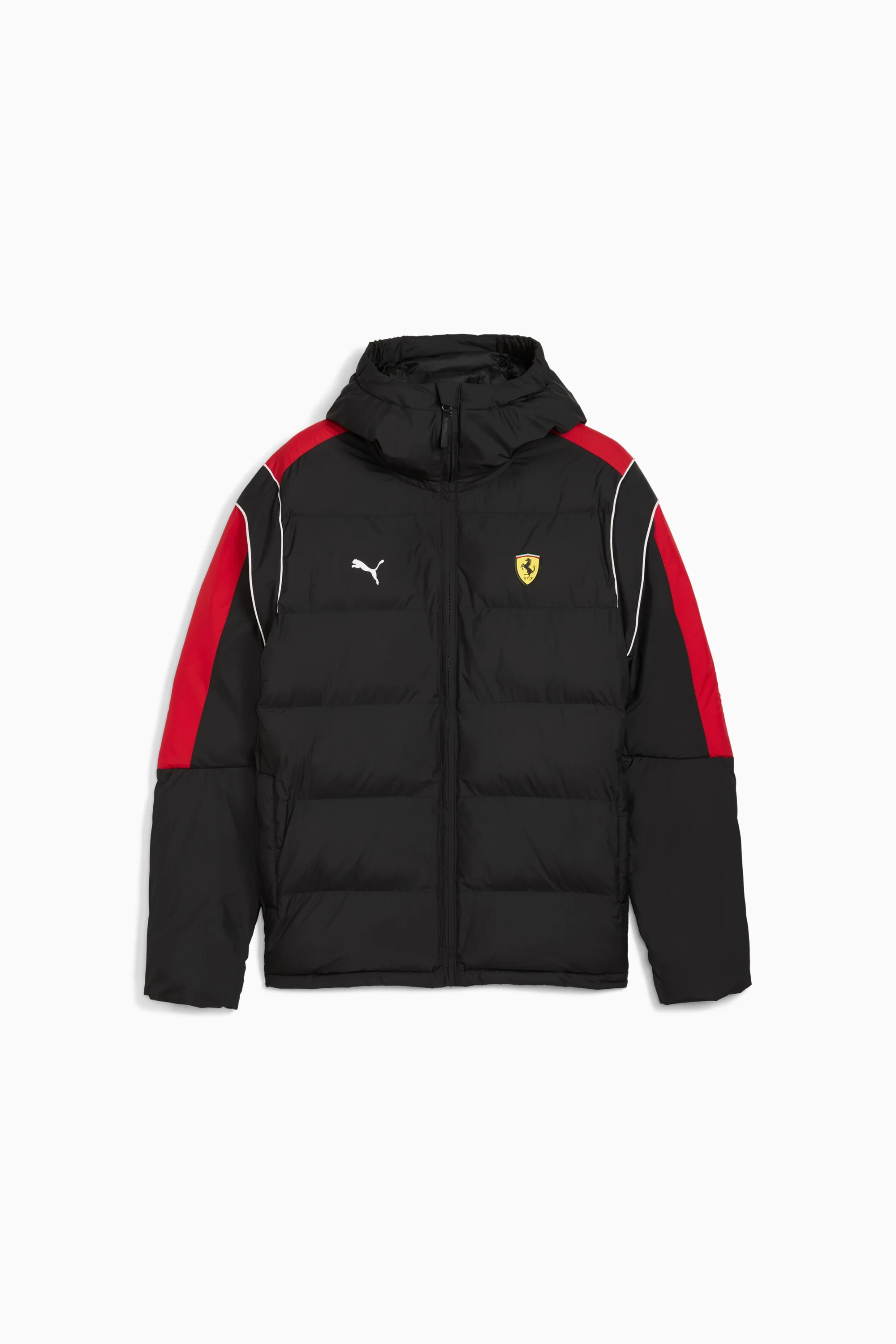 Scuderia Ferrari T7 Men's Puffer Jacket - 1