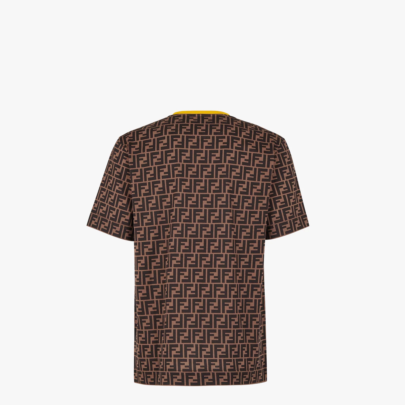 Brown cotton T-shirt - 2