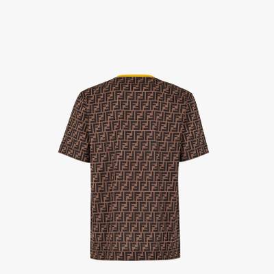 FENDI Brown cotton T-shirt outlook