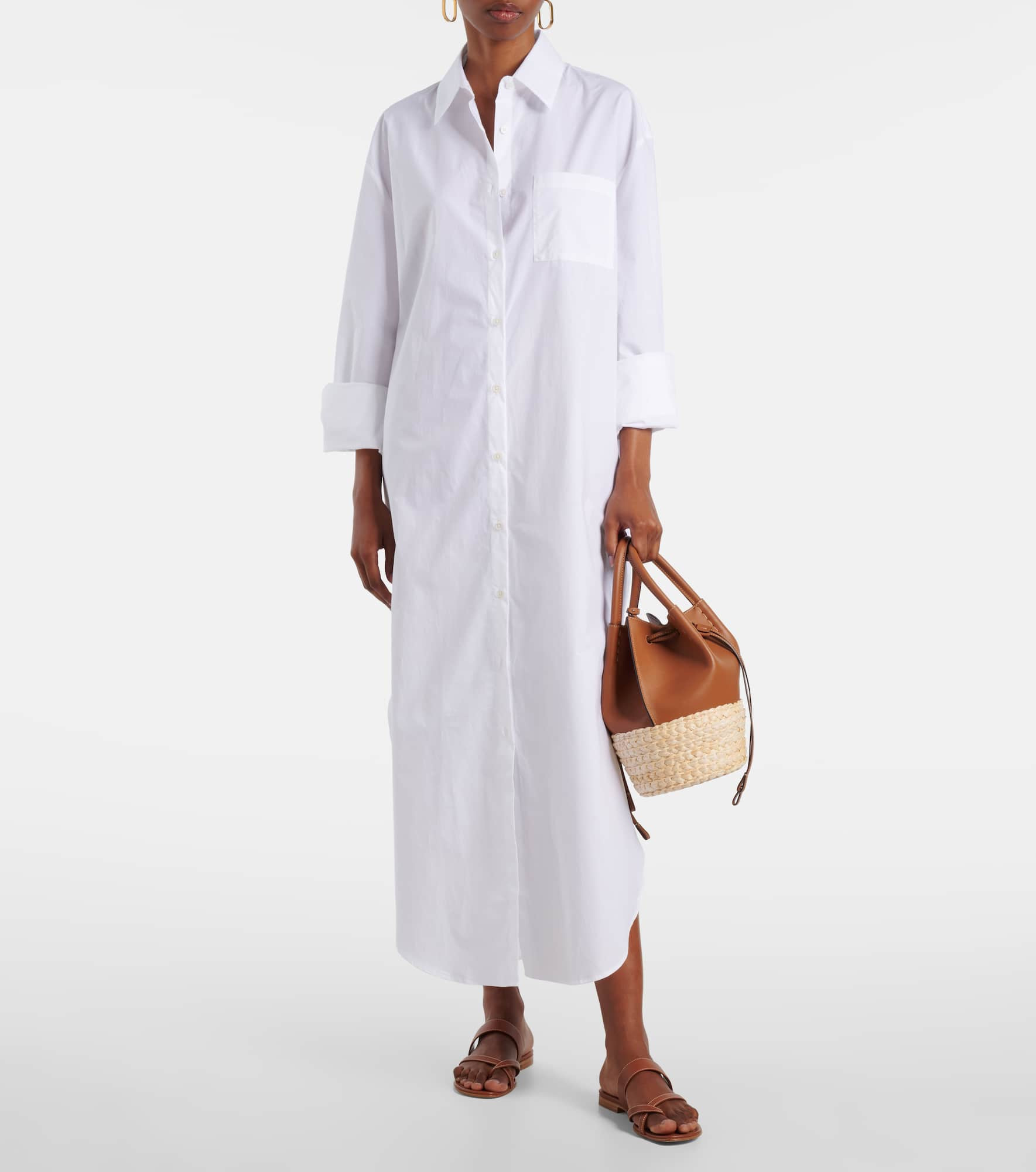Helena cotton shirt dress - 2