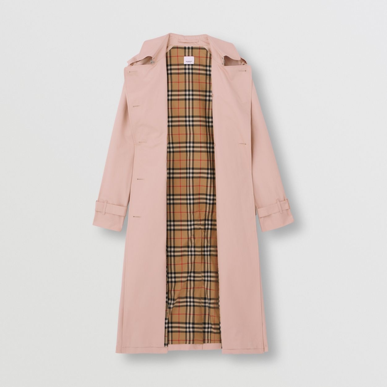 Cotton Gabardine Trench Coat - 8