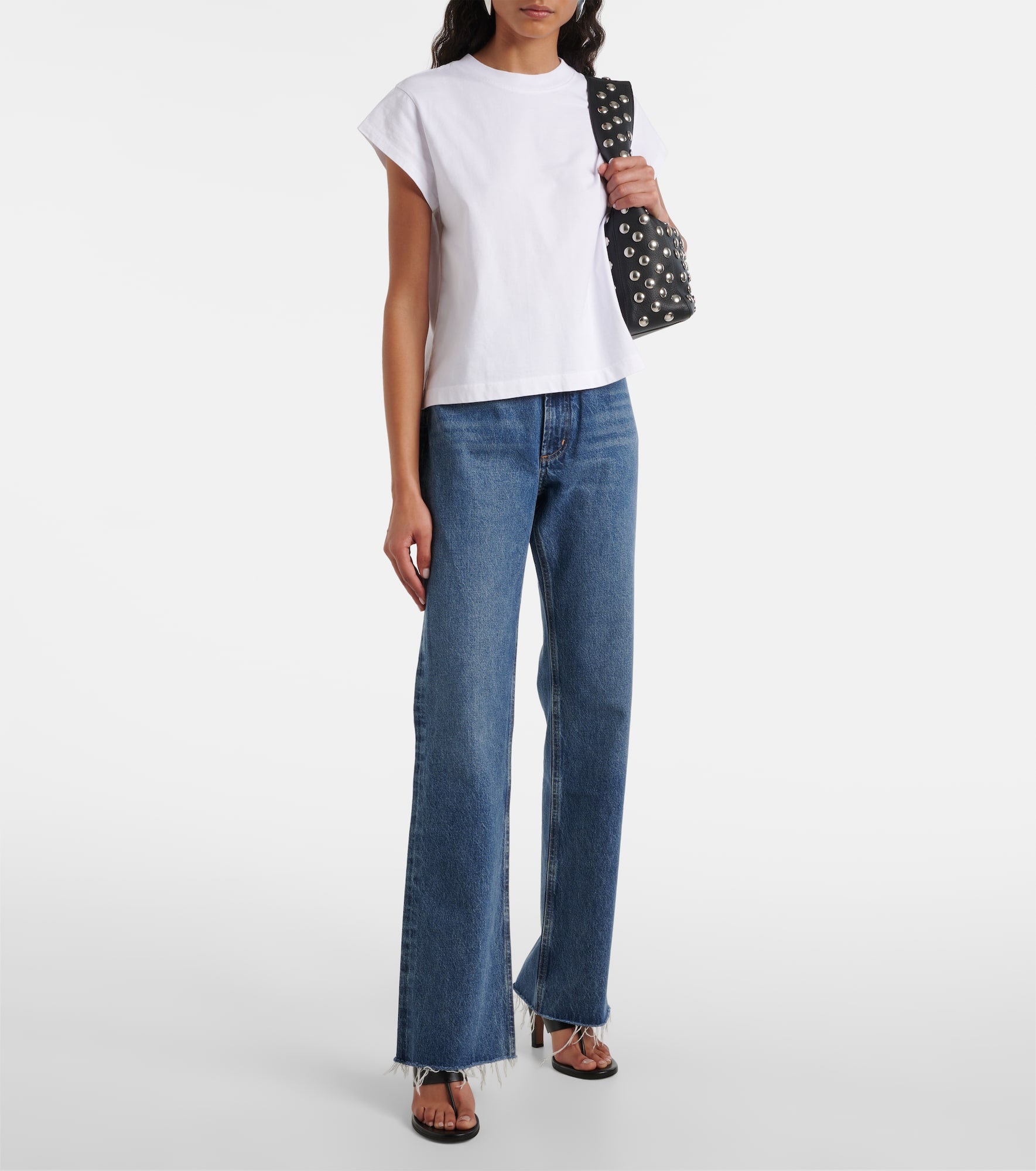 Leena mid-rise straight jeans - 2