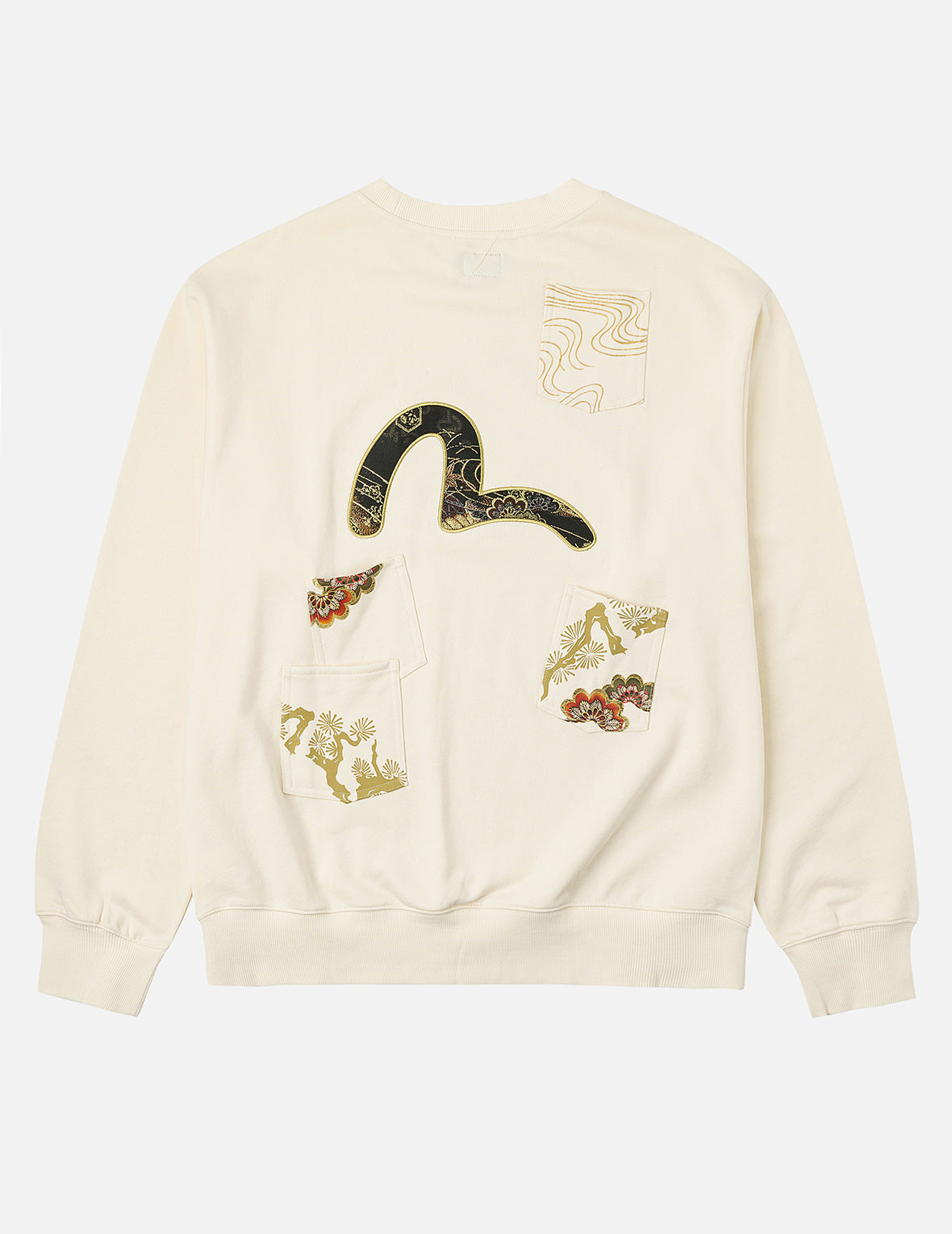 Seagull Brocade Appliqué Relax Fit Sweatshirt - 3