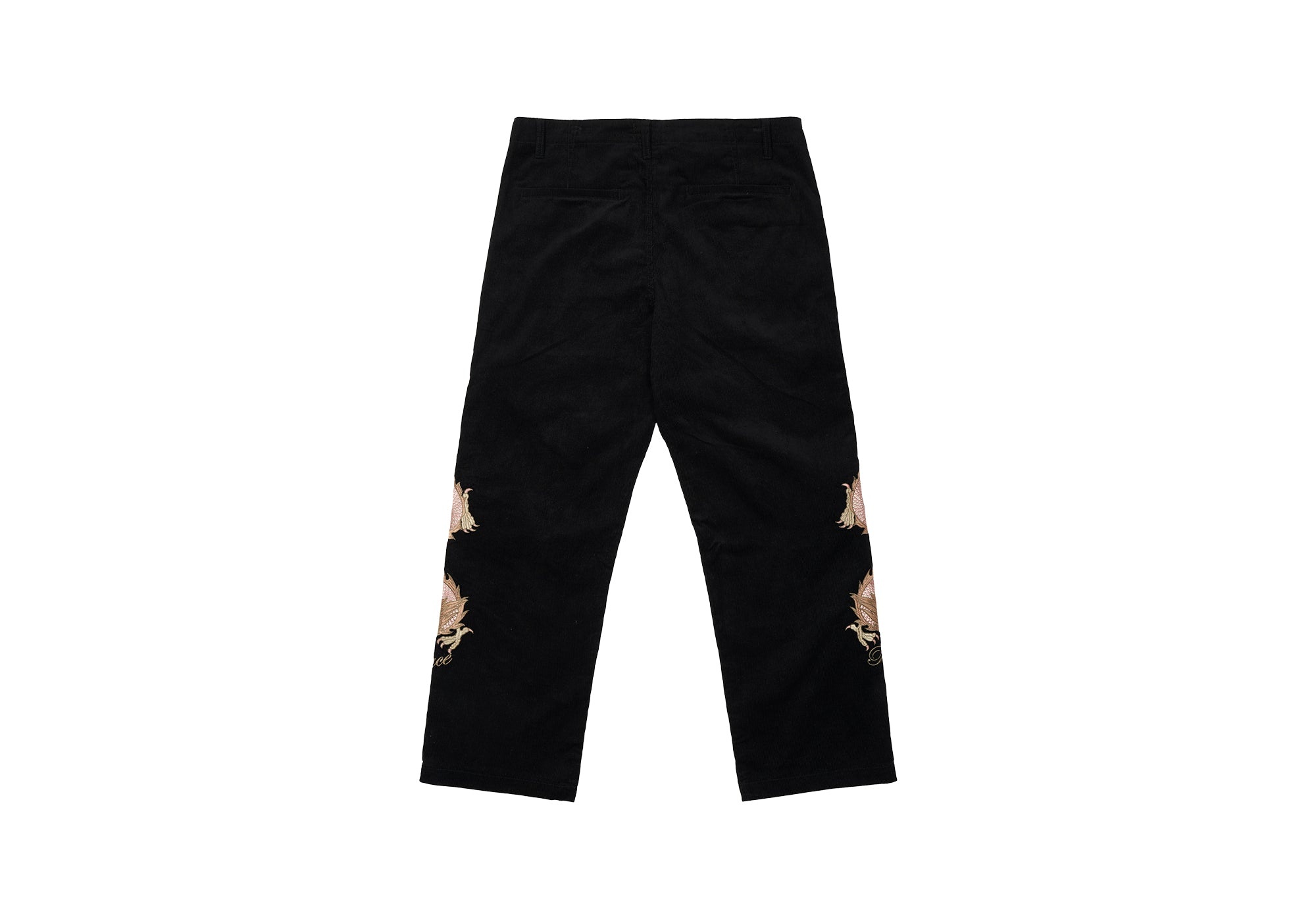 DOUBLE DRAGON TOUR PLAIN PANT BLACK - 3