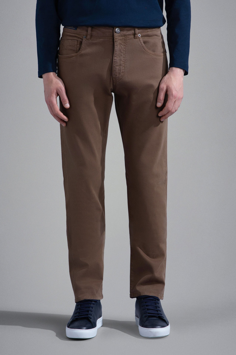 SOFT & STRETCH BULL 5-POCKETS TROUSERS 2