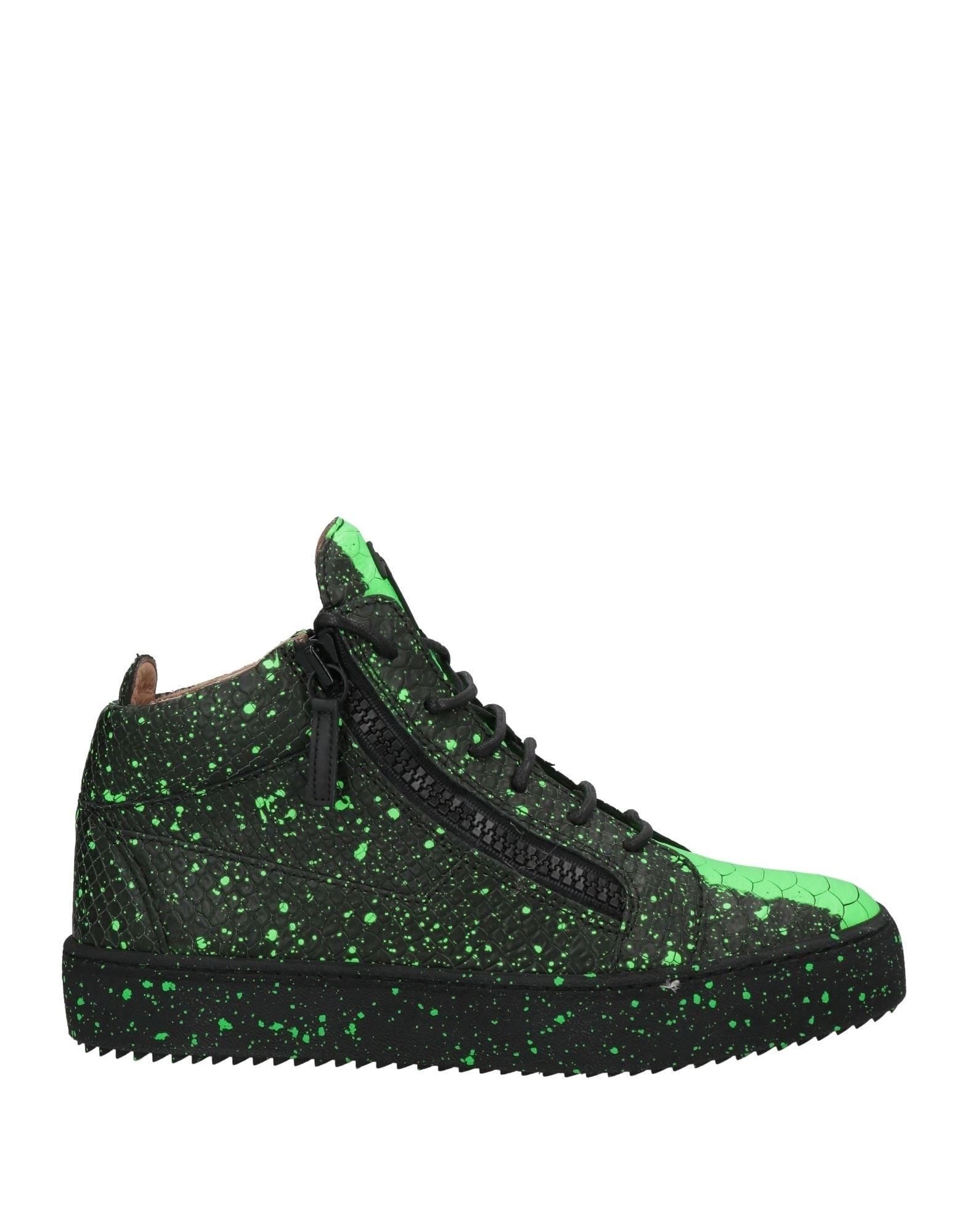 Green Men's Sneakers - 1