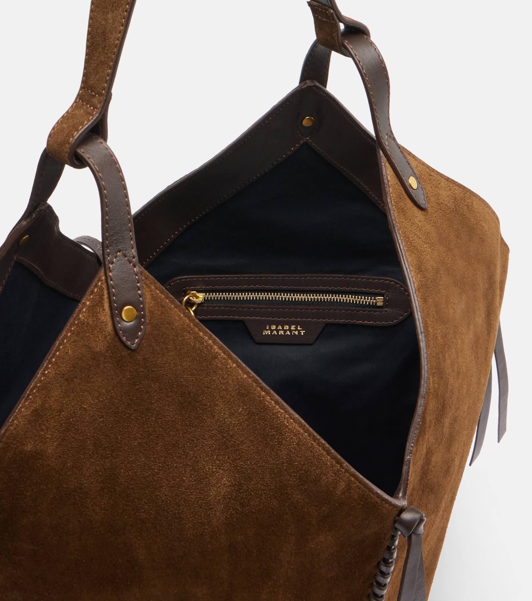 Tampa Medium suede shoulder bag - 3