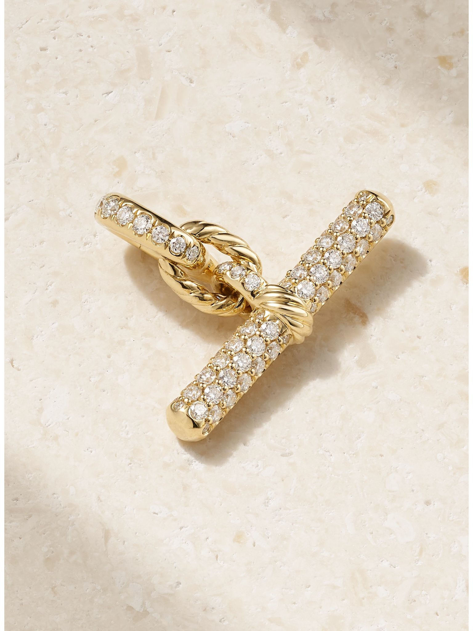 DY Madison® 18-karat gold diamond pendant Gold - 1