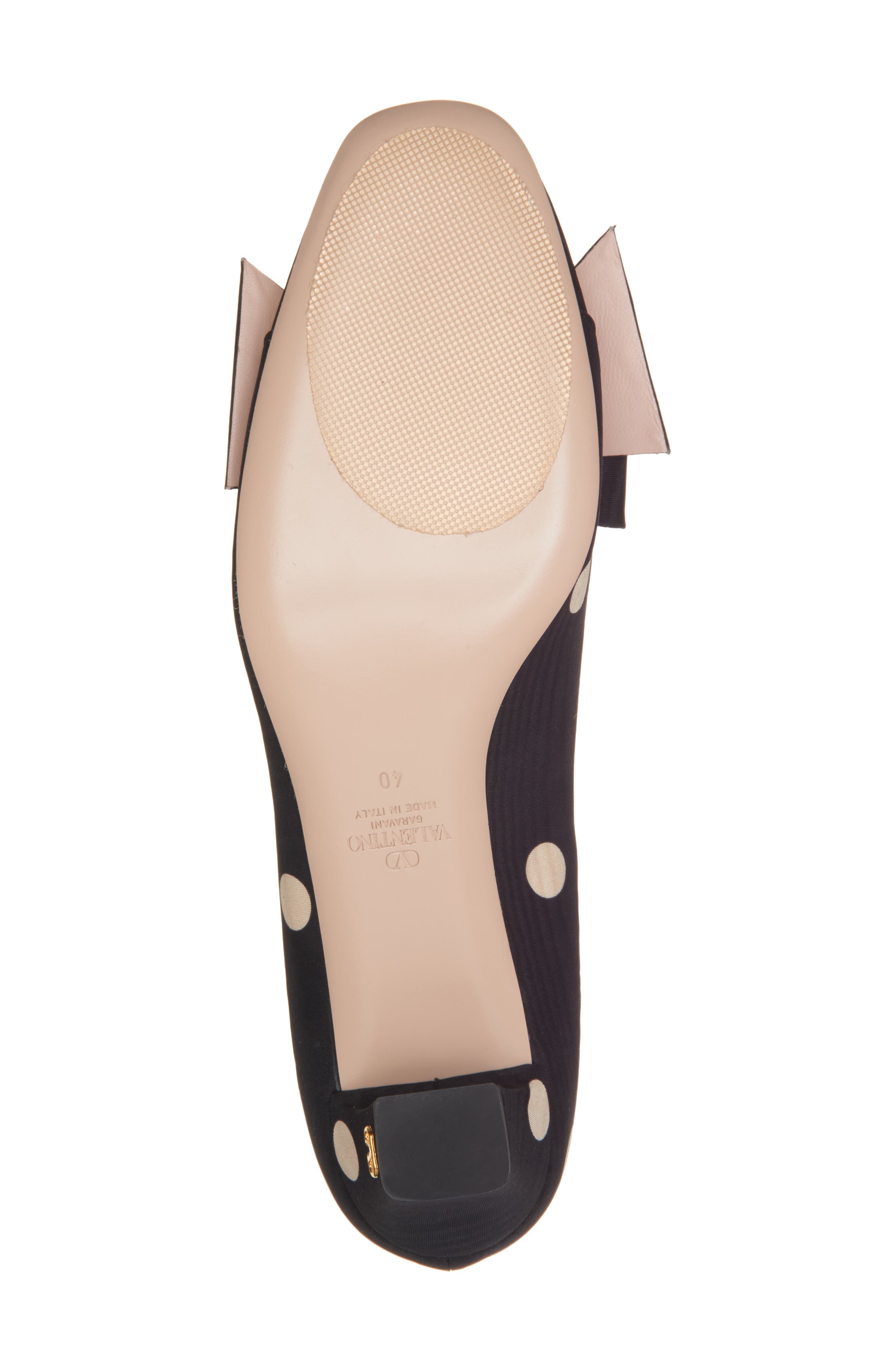 Valentino Garavani Bowow Décolleté Pump in Bmt Nero-Burro at Nordstrom - 6