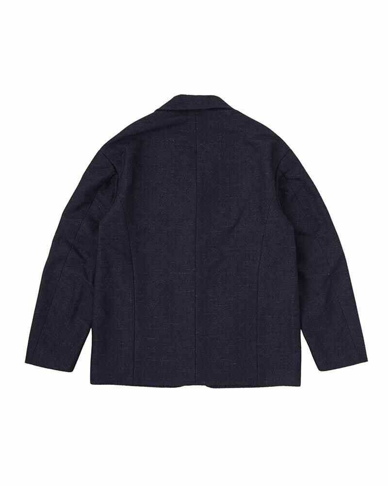 visvim MUFFERAW JKT NAVY outlook