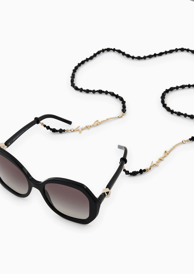 GIORGIO ARMANI Women’s oversized sunglasses outlook