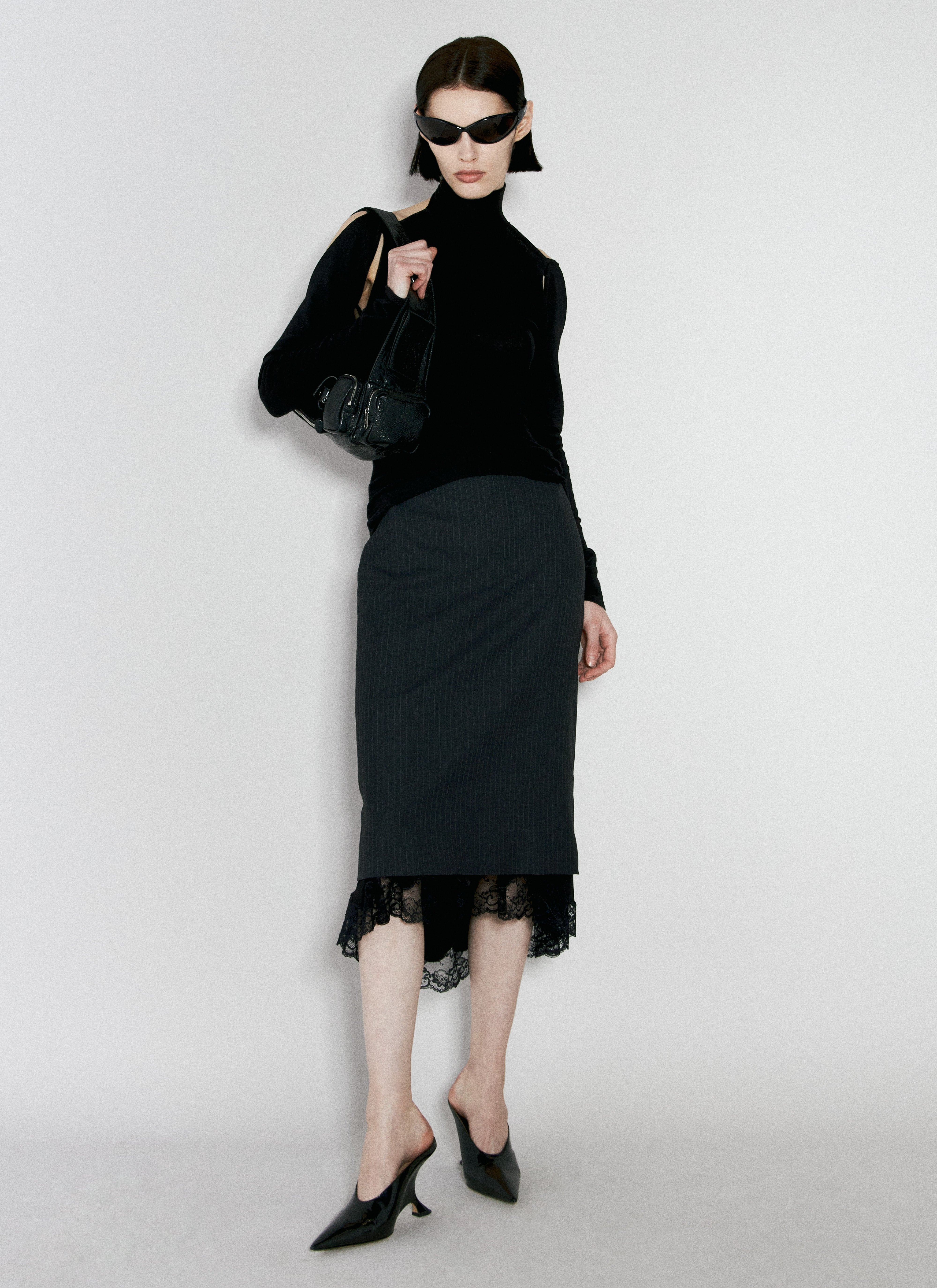 Balenciaga Women Lingerie Skirt - 2