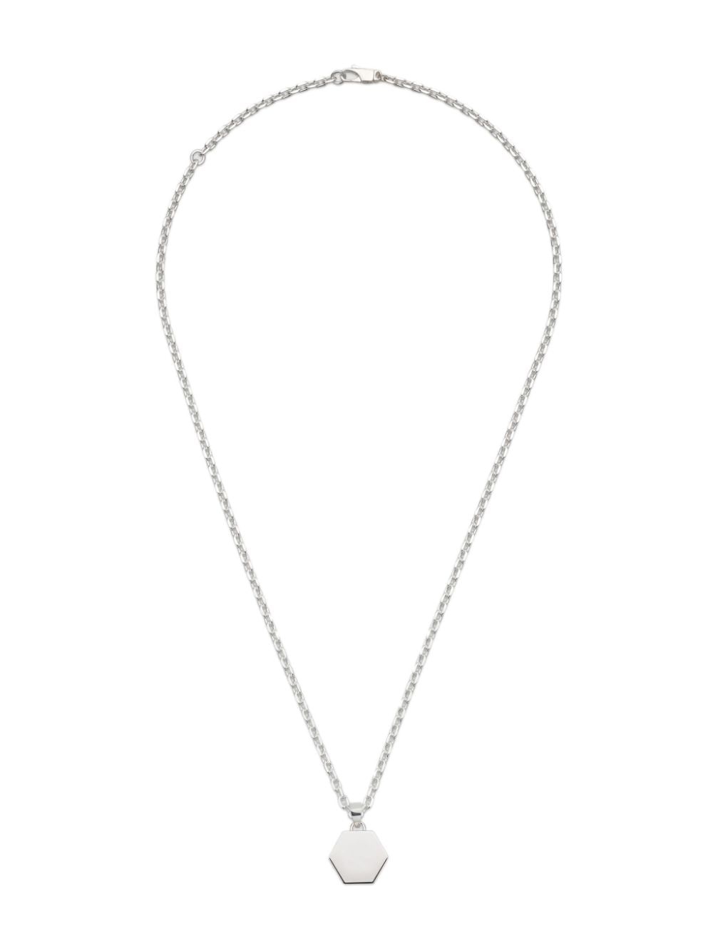 Trademark polished-finish necklace - 2