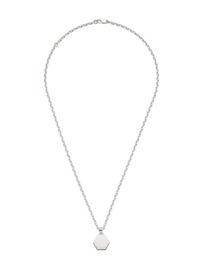 GUCCI Trademark polished-finish necklace outlook