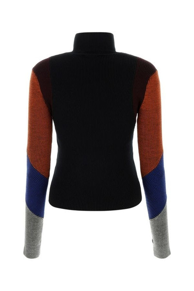 Chloé Black stretch wool blend sweater outlook
