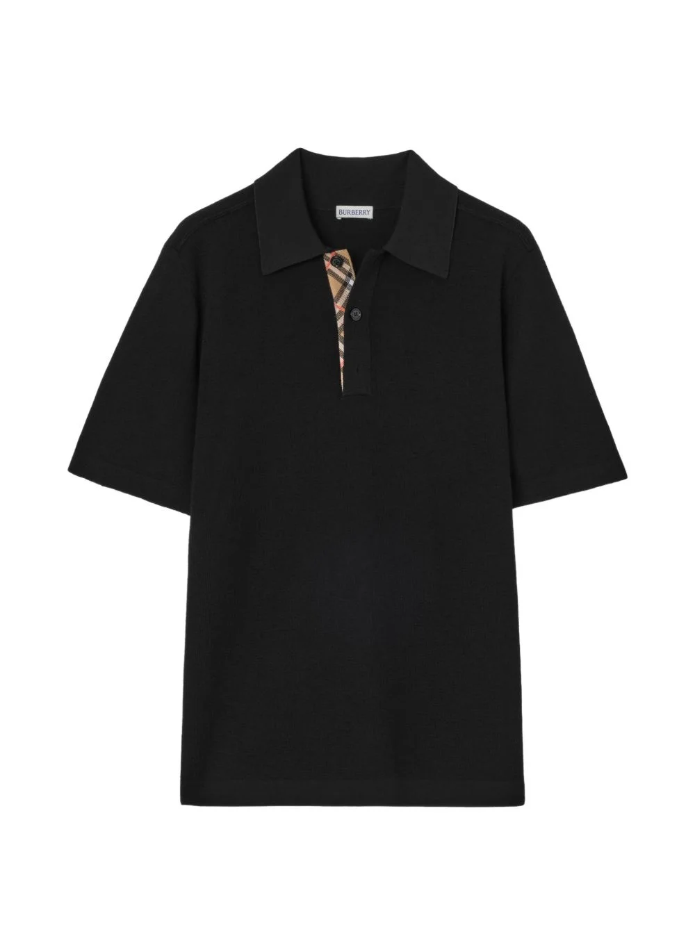 wool polo shirt - 1