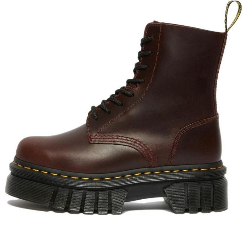 Dr. Martens Audrick Brando Leather Platform Lace Up Boots 'Brown' 27818211 1