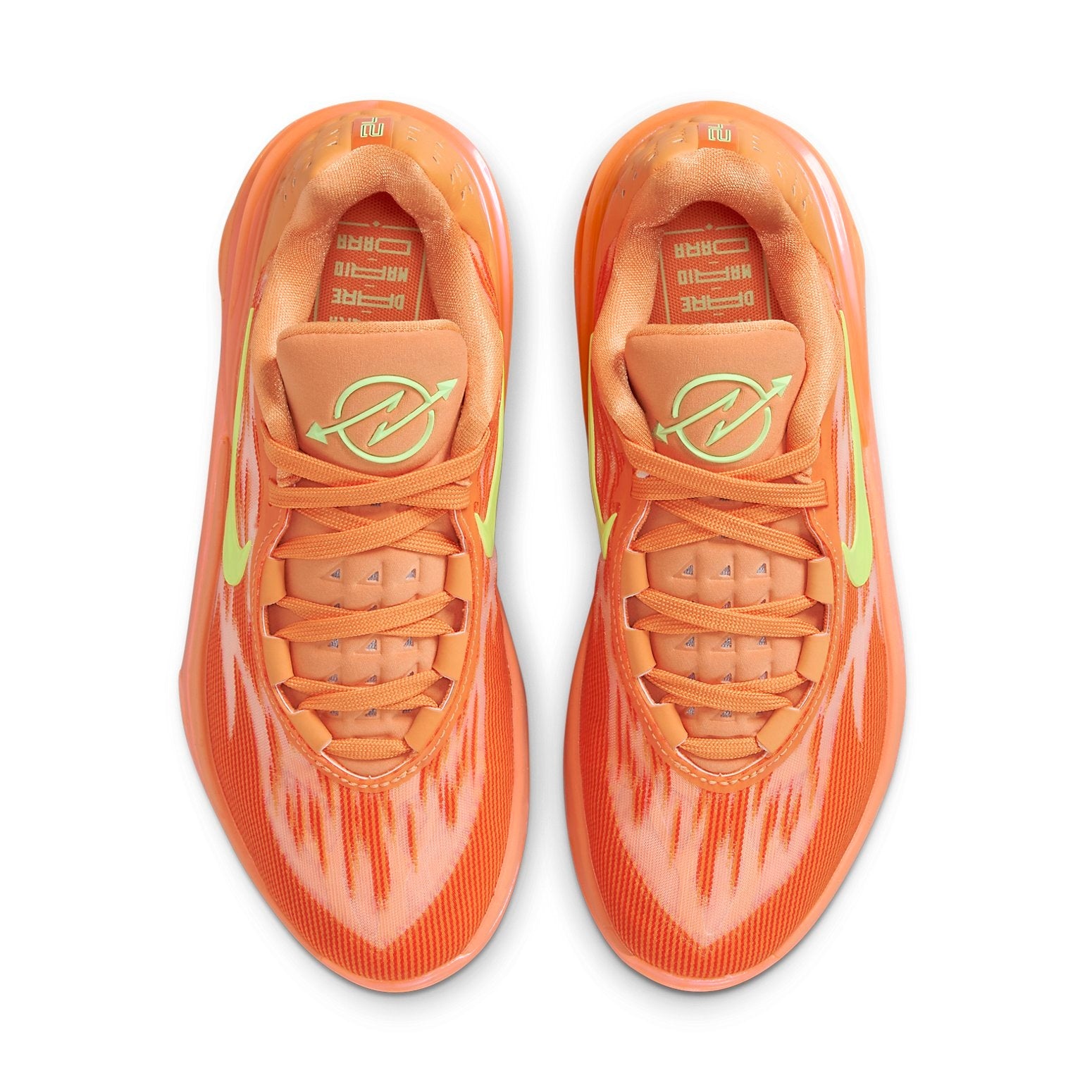 (WMNS) Nike x Arike Ogunbowale Air Zoom GT Cut 2 'Bright Mandarin' FQ8704-800 - 4