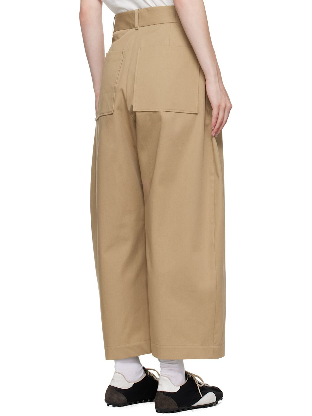 Tan Chalco Twill Trousers - 3