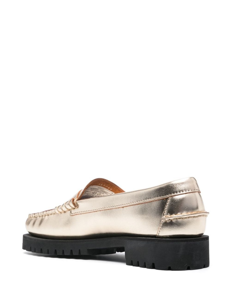 Dan 20mm metallic leather loafers 3